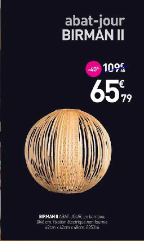 abat-jour birman ii