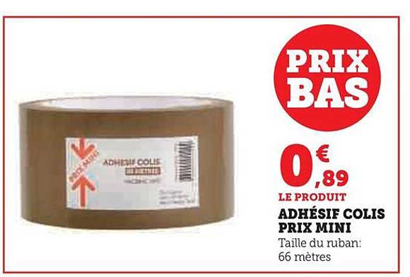 adhésif colis prix mini