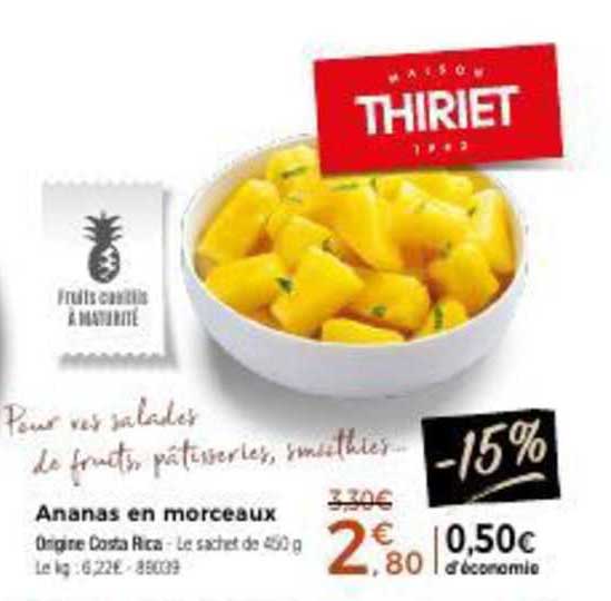 Ananas En Morceaux