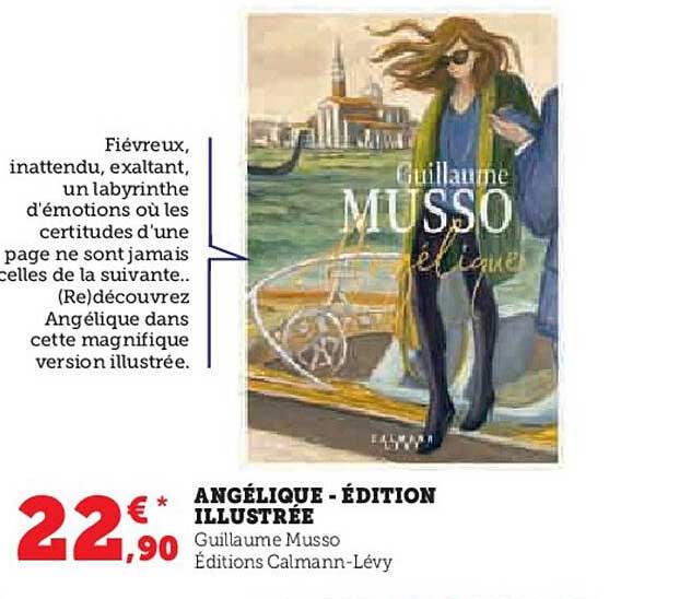 angélique - édition illustrée guillaume musso
