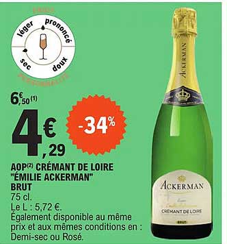 aop crémant de loire "émilie ackerman" brut