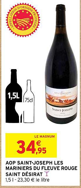 aop saint-joseph les mariniers du fleuve rouge saint désirat