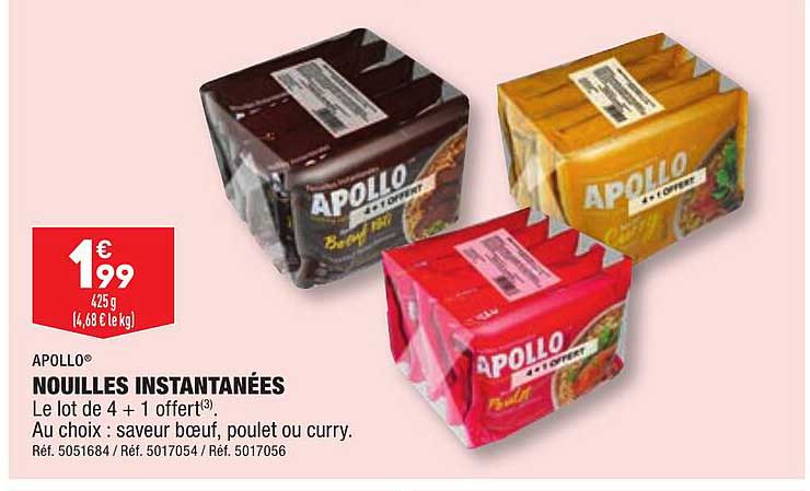 Apollo Nouilles Instantanées