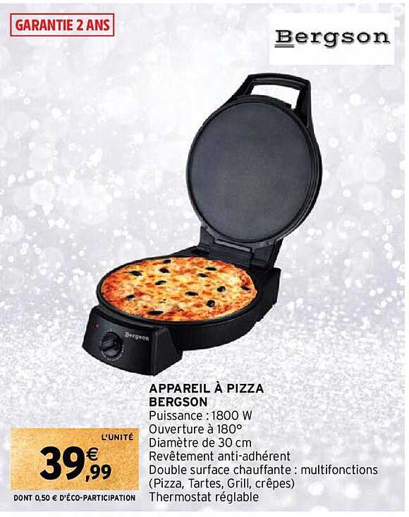 Appareil à Pizza Bergson