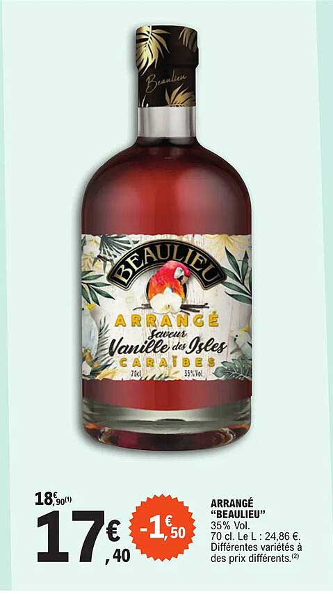 arrangé "beaulieu"
