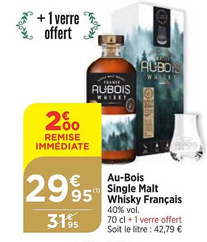 au-bois single malt whisky français