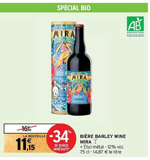 bière barley wine mira