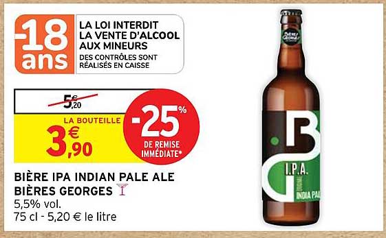 bière ipa indian pale ale bières georges