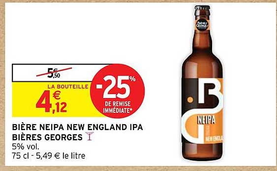 Bière Neipa New England Ipa Bières Georges