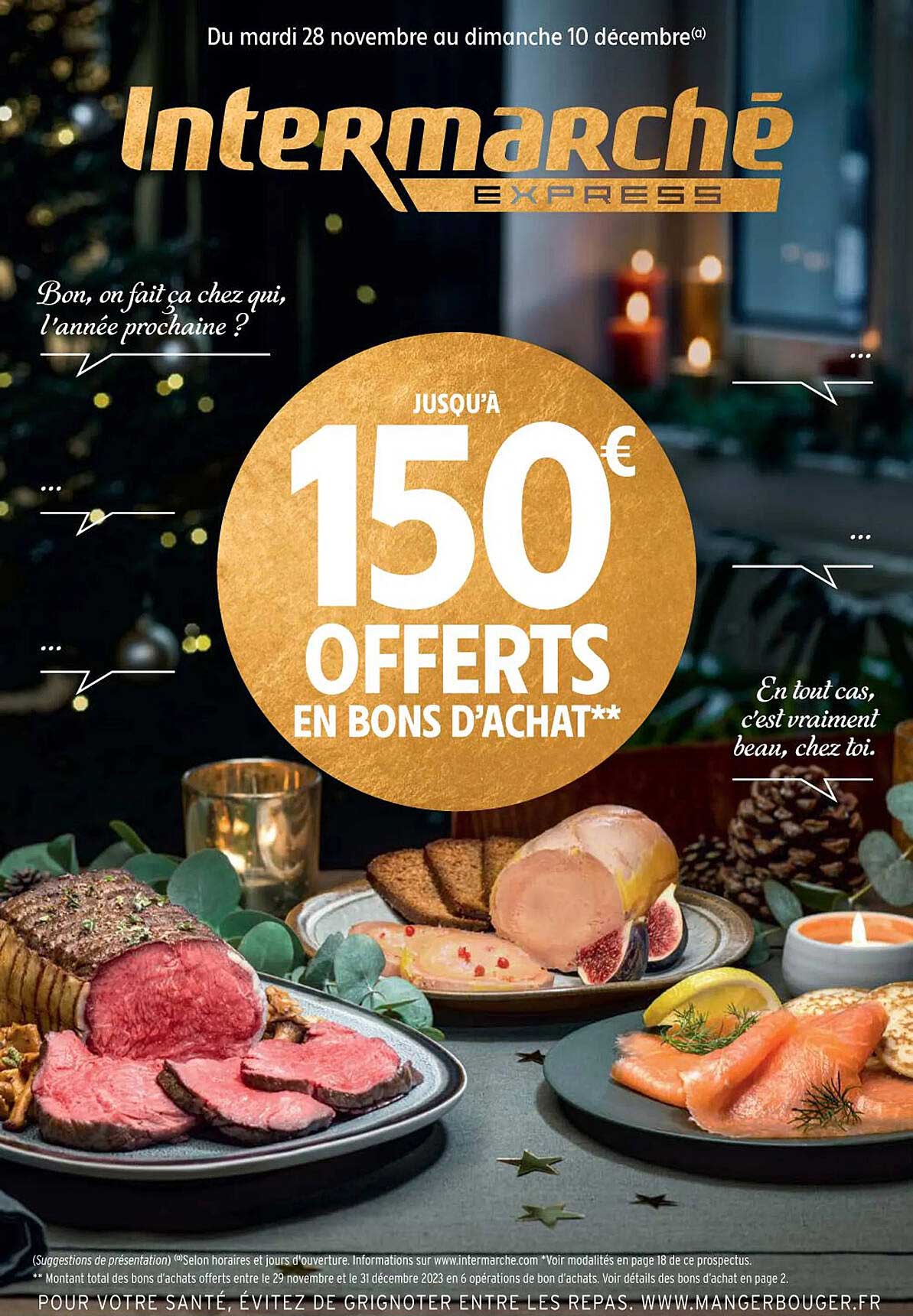 bons d'achat offerts