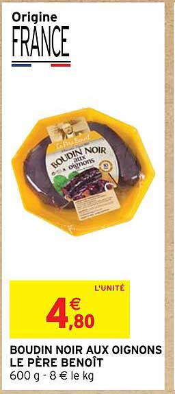 Boudin Noir Aux Oignons Le Père Benoît