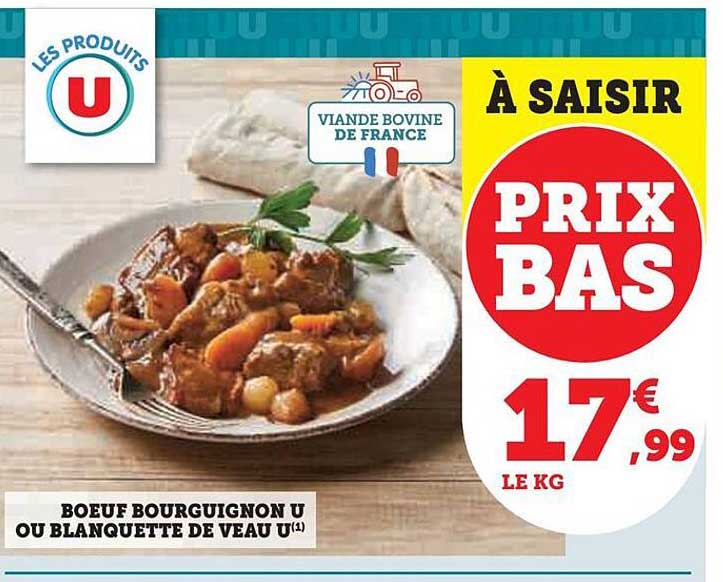 Bœuf Bourguignon U Ou Blanquette De Veau U