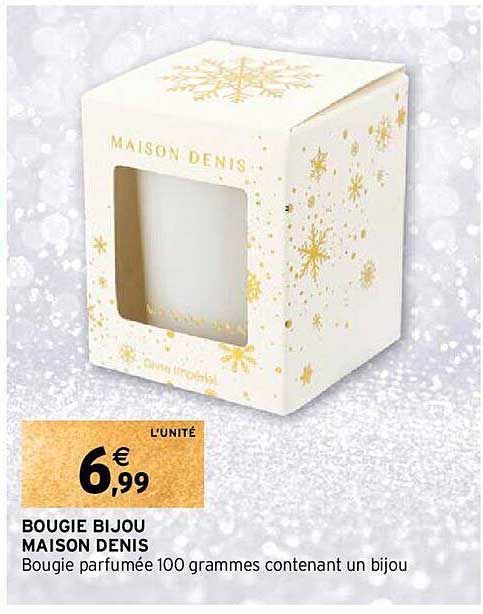 bougie bijou maison denis