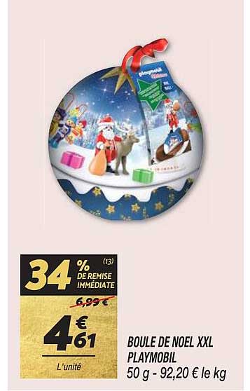 Boule De Noël Xxl Playmobil