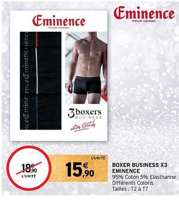 boxer business x3 éminence