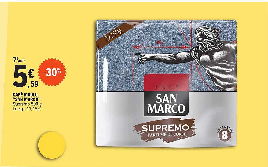 café moulu "san marco"