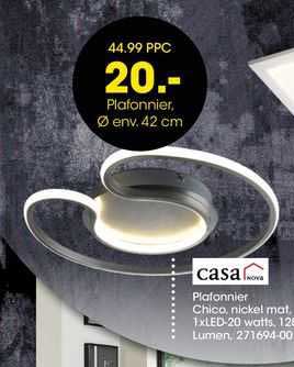 Casa Nova Plafonnier Chico