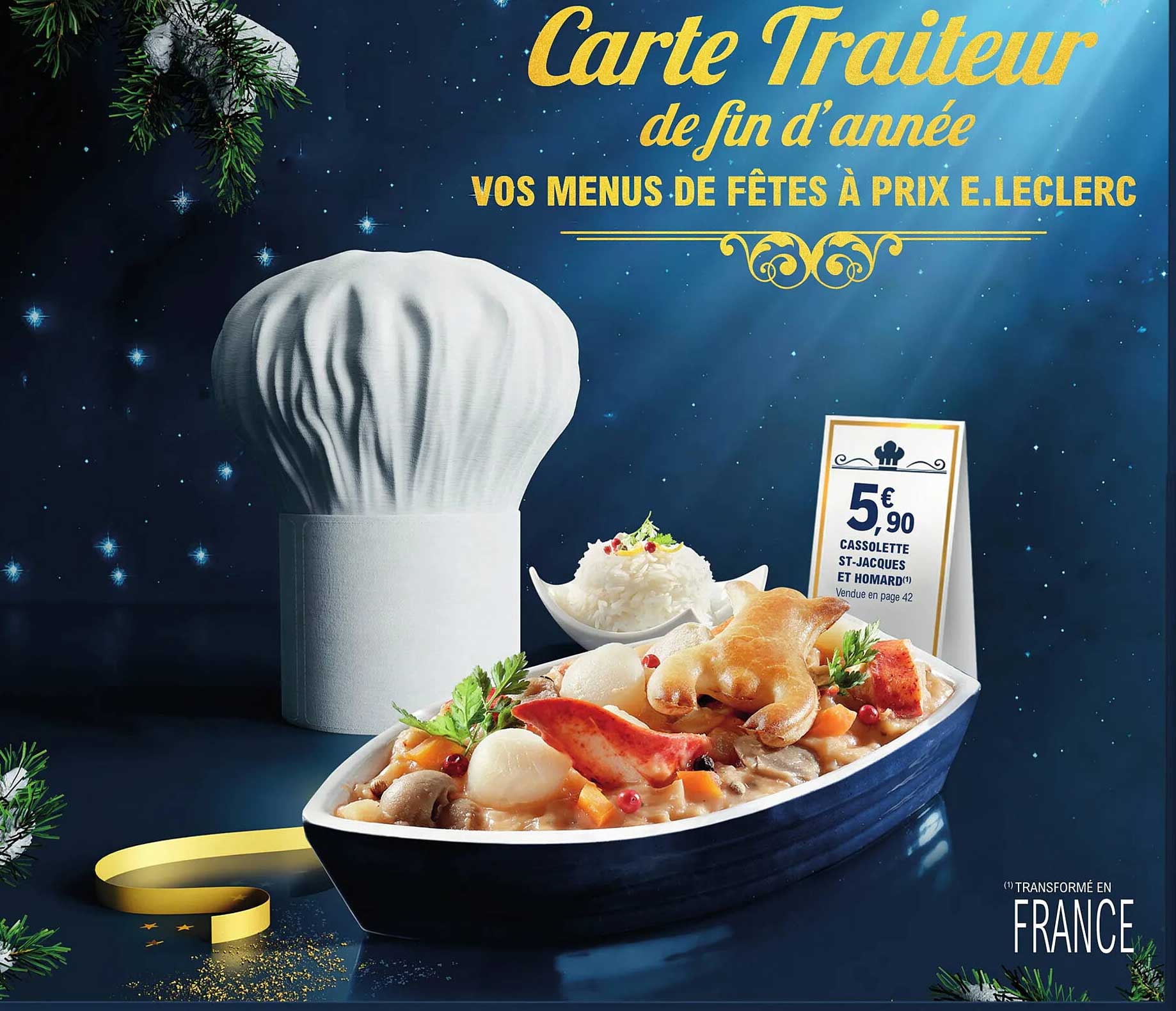 cassolette st-jacques et homard