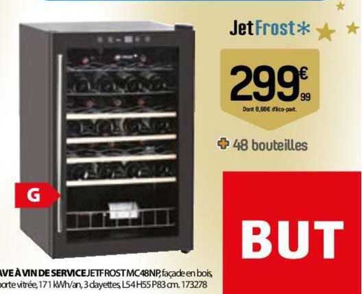 cave à vin de service jet frost