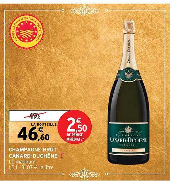 champagne brut canard-duchêne