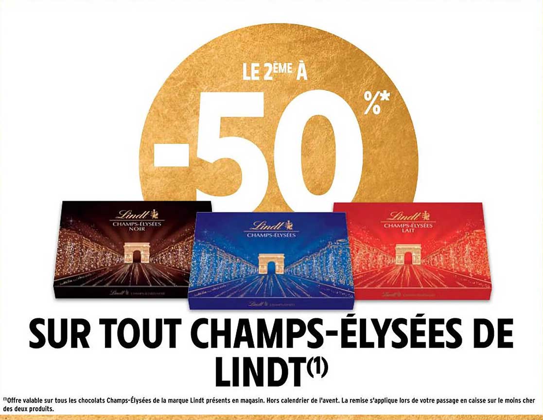 champs-élysées de lindt