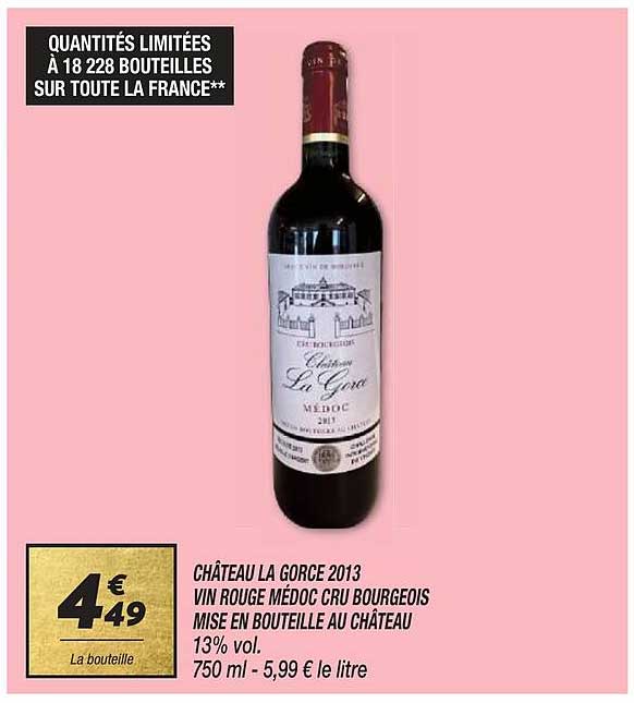 Chateau La Gorce Medoc 2013