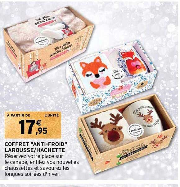 coffret "anti-froid" larousse/hachette