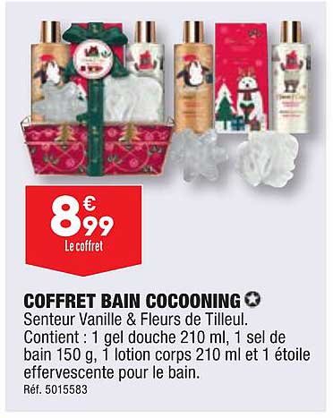 coffret bain cocooning