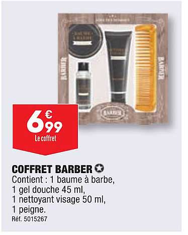 coffret barber