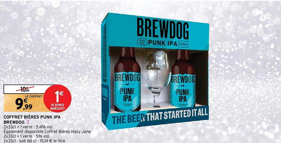 coffret bières punk ipa brewdog