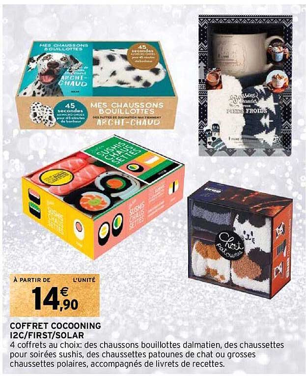 coffret cocooning 12c/first/solar