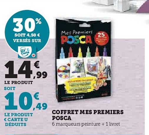 coffret mes premiers posca