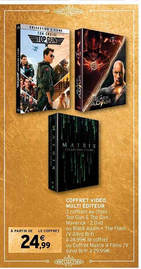 coffret vidéo multi éditeur