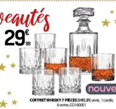 coffret whisky 7 pièces shelby
