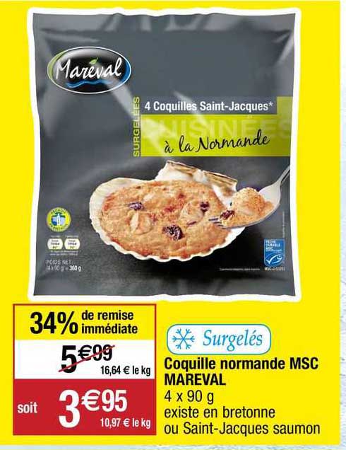 Coquille Normande Msc Mareval