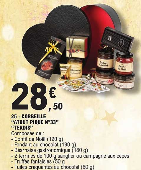 corbeille "atout pique n°33" "terdis"