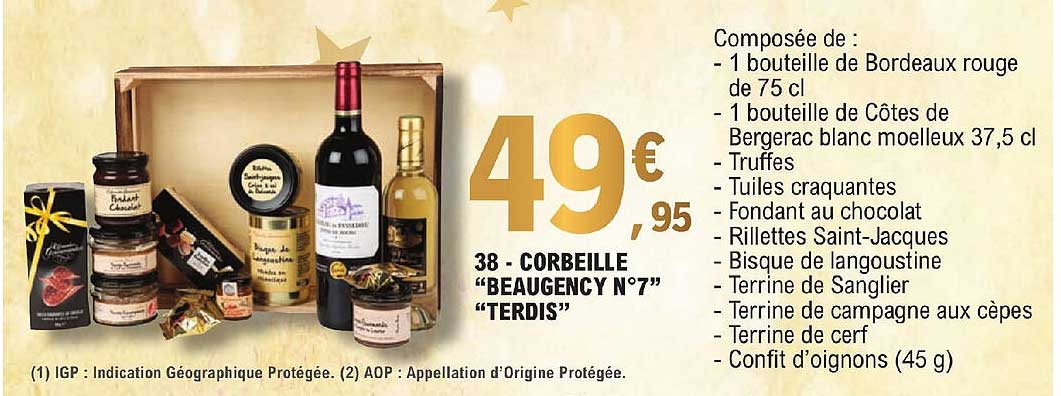 corbeille "beaugency n°7" "terdis"