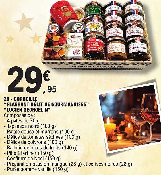 corbeille "flagrant délit de gourmandises" "lucien georgelin"