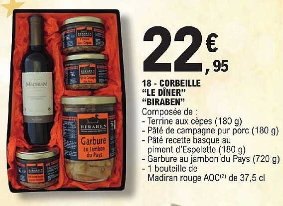 corbeille "le dîner" "biraben"