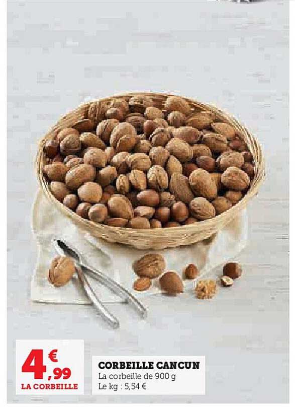 corbeille cancun