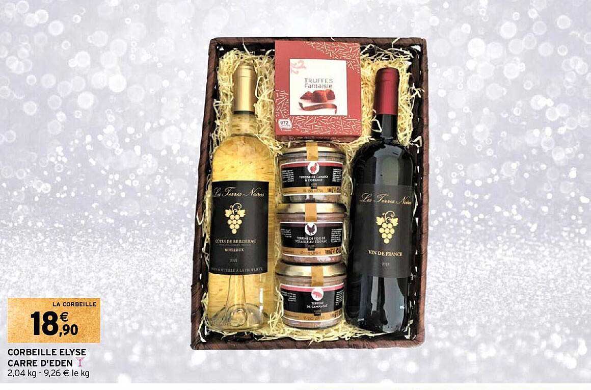 corbeille elysé carré d'eden
