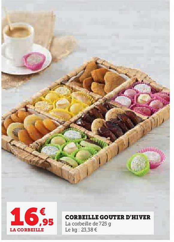 corbeille gouter d'hiver