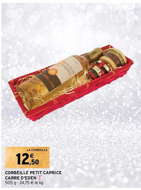 corbeille petit caprice carré d'eden