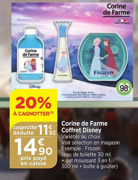 corine de farme coffret disney