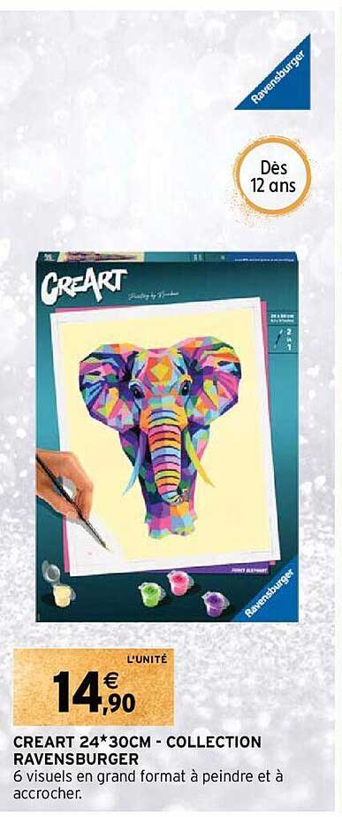creart 24* 30 cm - collection ravensburger