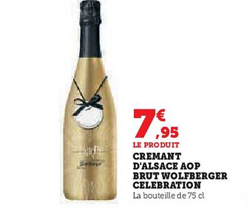 Crémant D'alsace Aop Brut Wolfberger Célébration