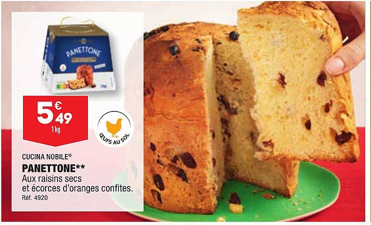 cucina nobile panettone