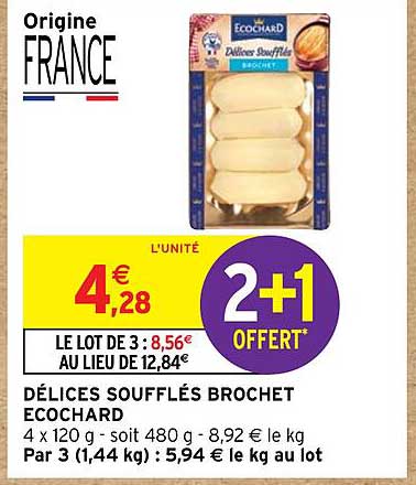 délices soufflés brochet ecochard
