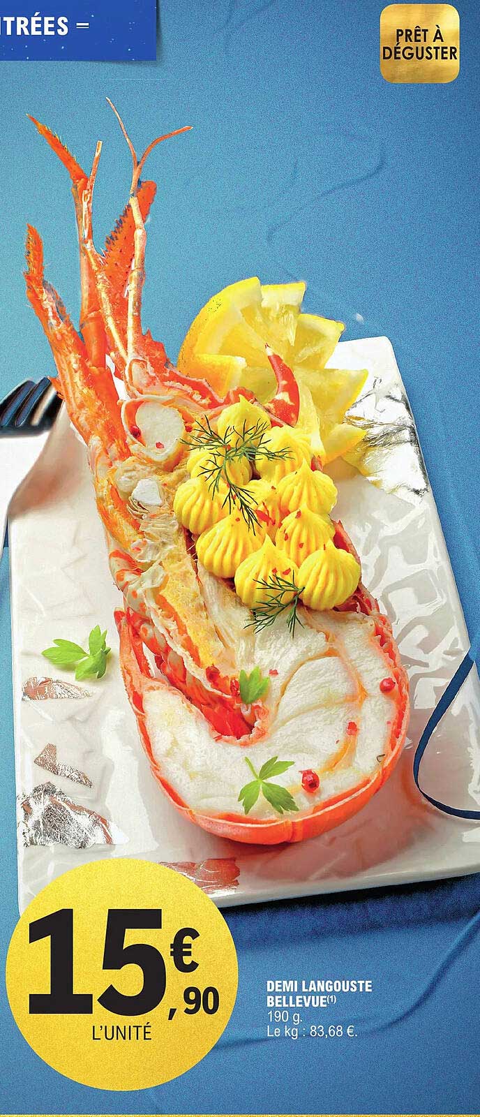 demi langouste bellevue