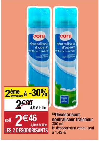 Désodorisant Neutraliseur Fraîcheur